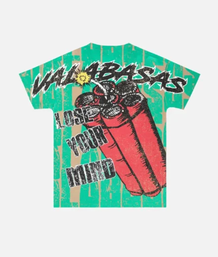 Valabasas Boom Vintage Khaki T Shirt (1)