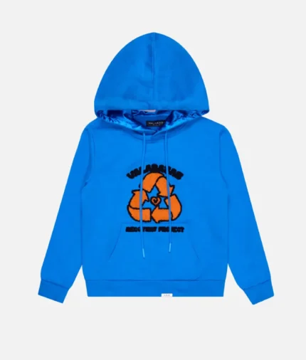 Valabasas Recovery Project Fleece Hoodie Blue (2)