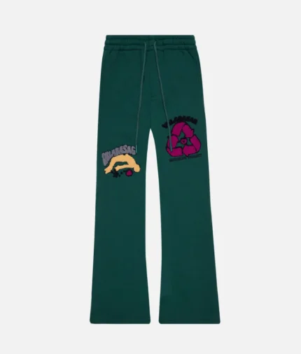 Valabasas Recovery Project Fleece Pants Green (2)