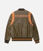 Valabasas Unaversita Olive Brown Leather Jacket (1)