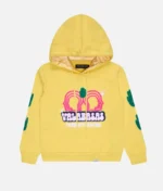 Valabasas Unity Carmine Yellow Fleece Hoodie (2)